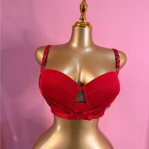 JezebelElegant Red Women's Bra